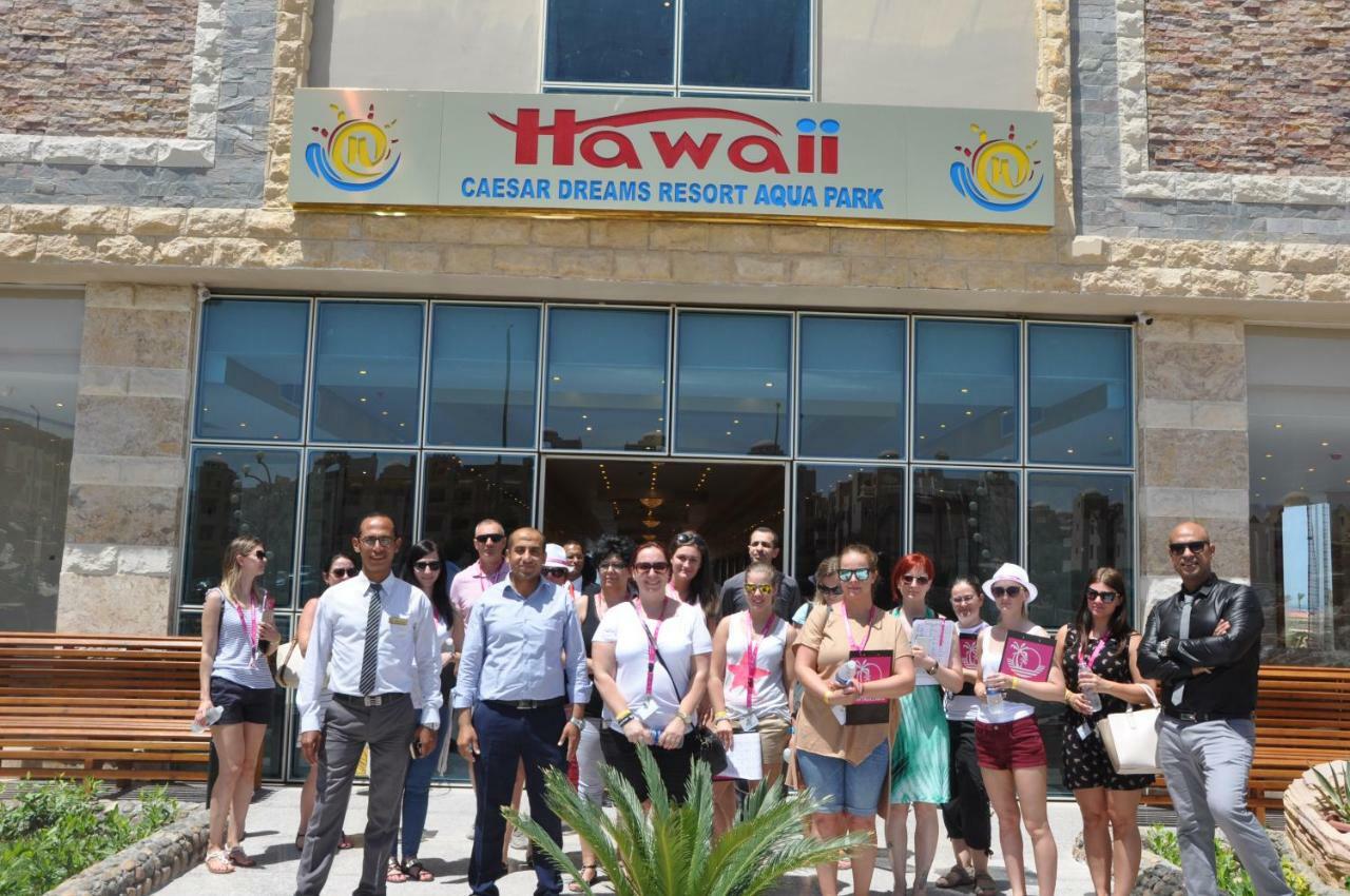 Hawaii Caesar Dreams Resort And Aqua Park - Families And Couples Hurghada Exterior photo